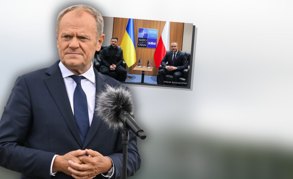 "Liczę na otrzeźwienie". Tusk stanowczo apeluje do władz Ukrainy