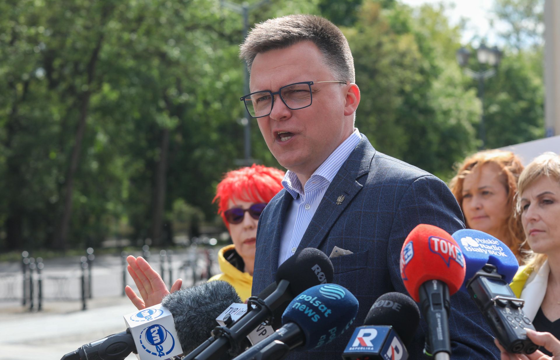 Wyjście z koalicji? Hołownia stawia sprawę jasno