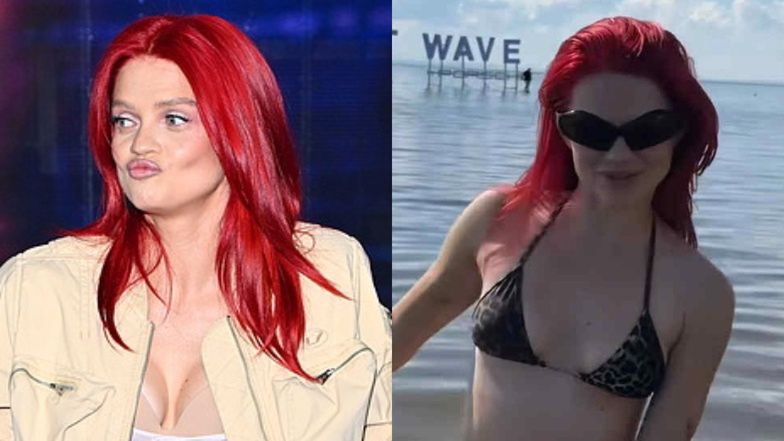 Rozgogolona Margaret świętuje powrót do "The Voice of Poland" sesją w kusym bikini. Odwrócilibyście dla niej swój fotel?