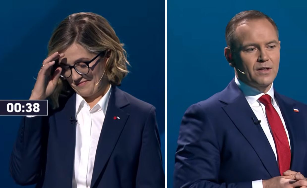 Biejat zwróciła się do Nawrockiego. "To skandal"