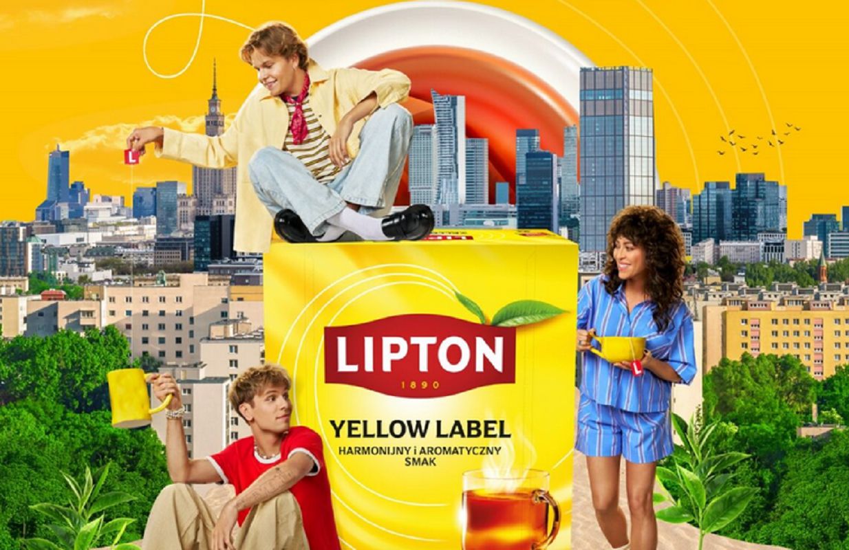 Lipton z nową kampanią. W reklamach Kukulska, BSK i Makłowicz