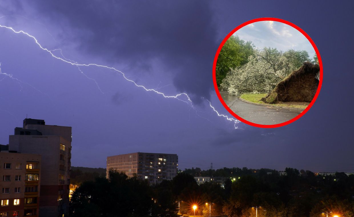 Burze przeszły przez Polskę. Wiele interwencji służb w woj. śląskim