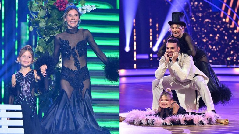 Maja Bohosiewcz z 8-letnią córką Leonią w "Tańcu z gwiazdami". Celebrytka PO RAZ PIERWSZY pokazała publicznie pociechę