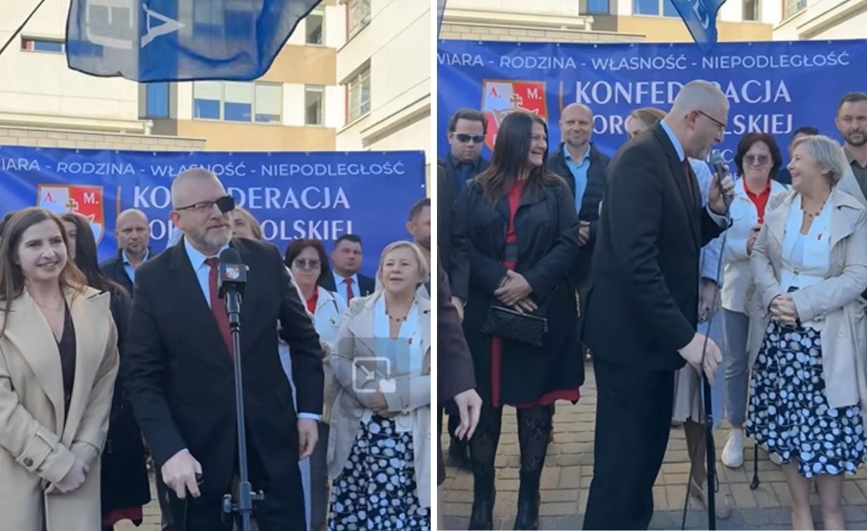 Awantura przed sądem. Wystąpienie Malarza zagłuszył hymn ZSRR