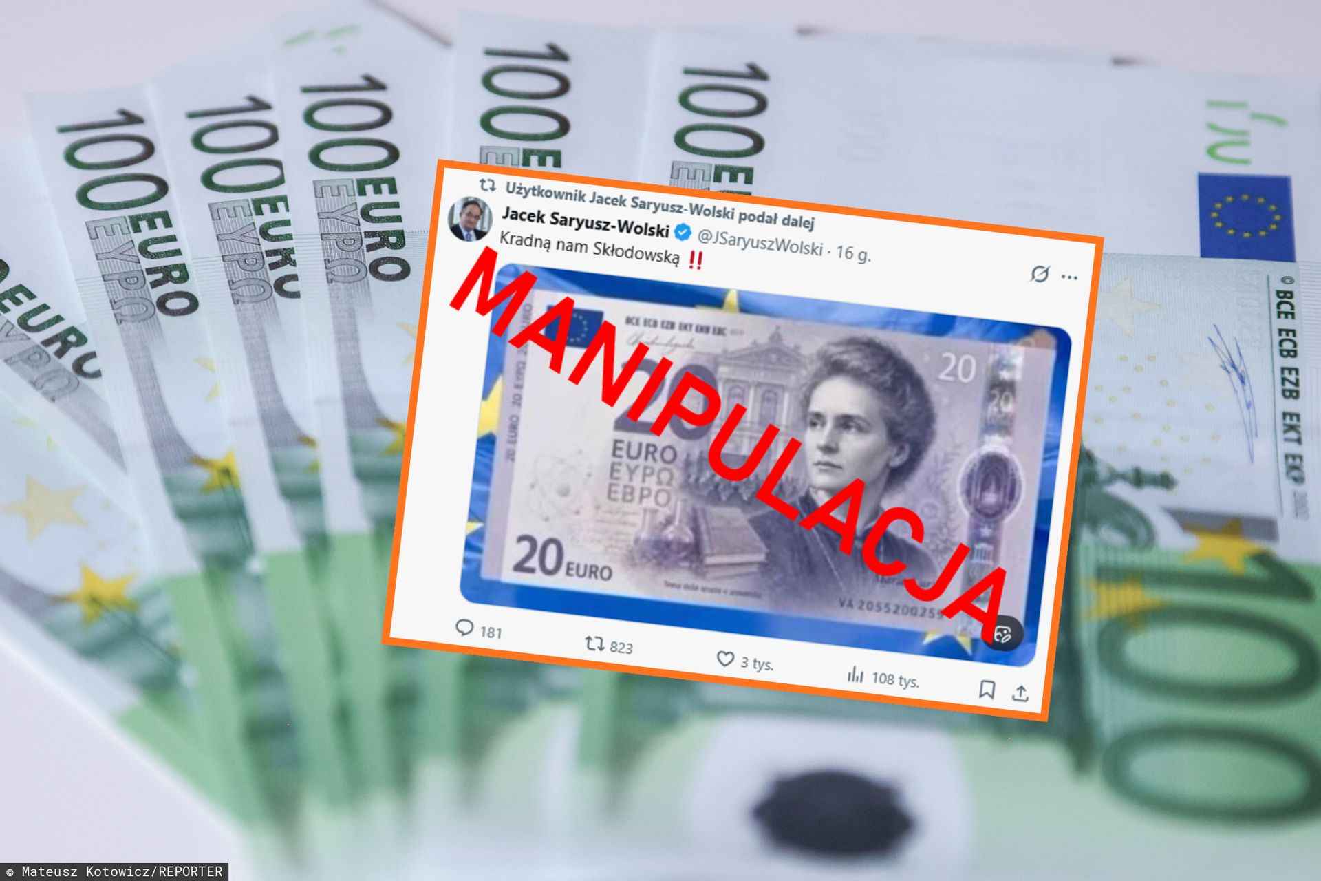"To fejk". Ekonomista dementuje plotkę rozsiewaną przez polityka PiS