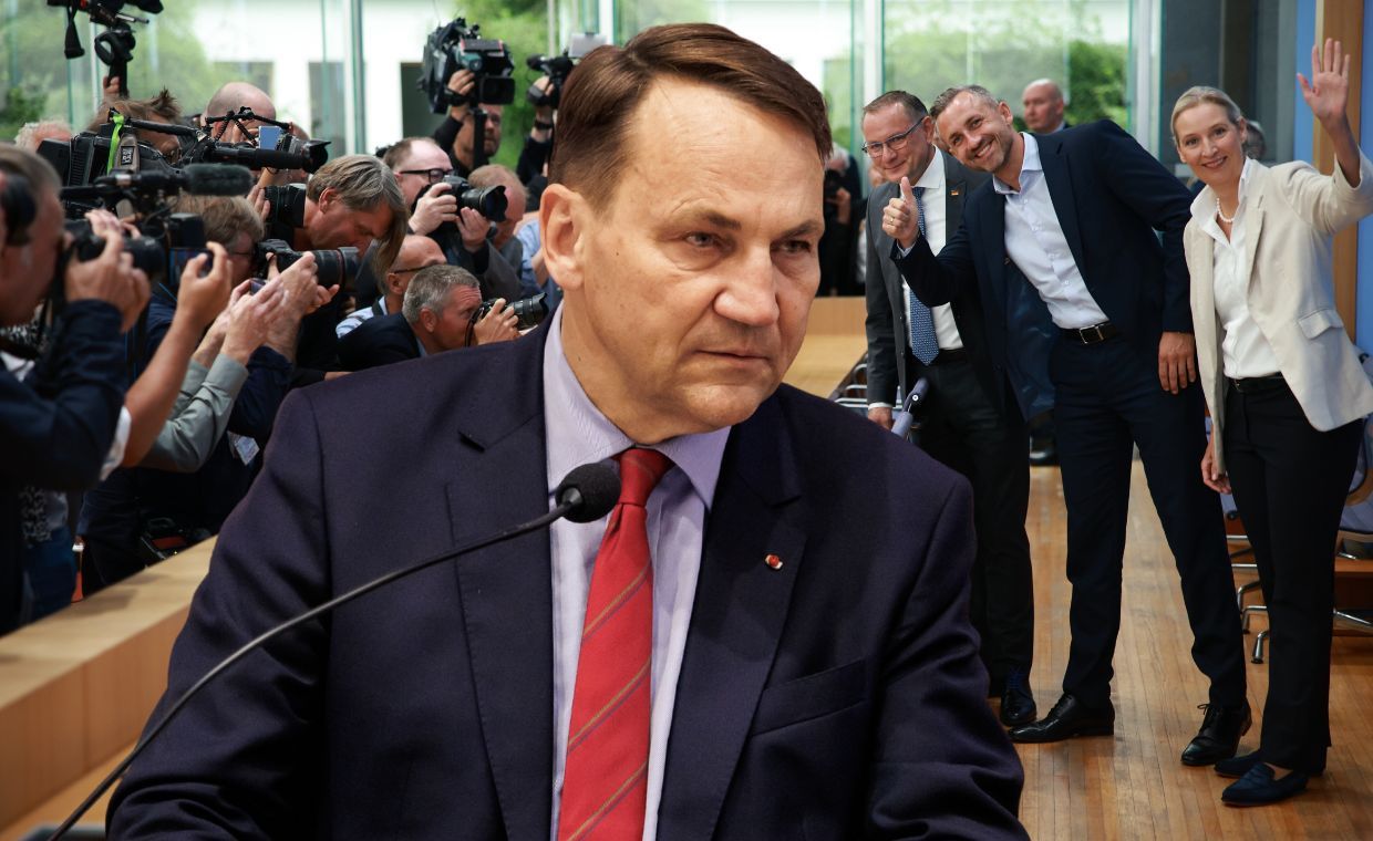 "Może być krucho". Sikorski ostrzega po sukcesie AfD