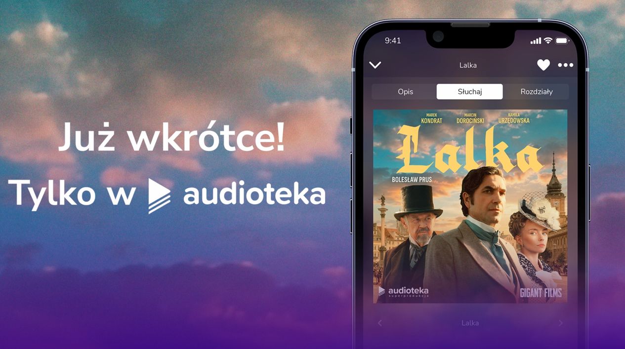 Audioteka szykuje superprodukcję "Lalka". W obsadzie Dorociński i Kondrat