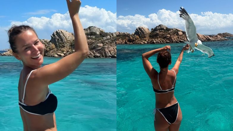 Odziana w bikini Paulina Sykut-Jeżyna prezentuje nienaganną sylwetkę i pozdrawia z wakacji. "Nieskończony błękit"