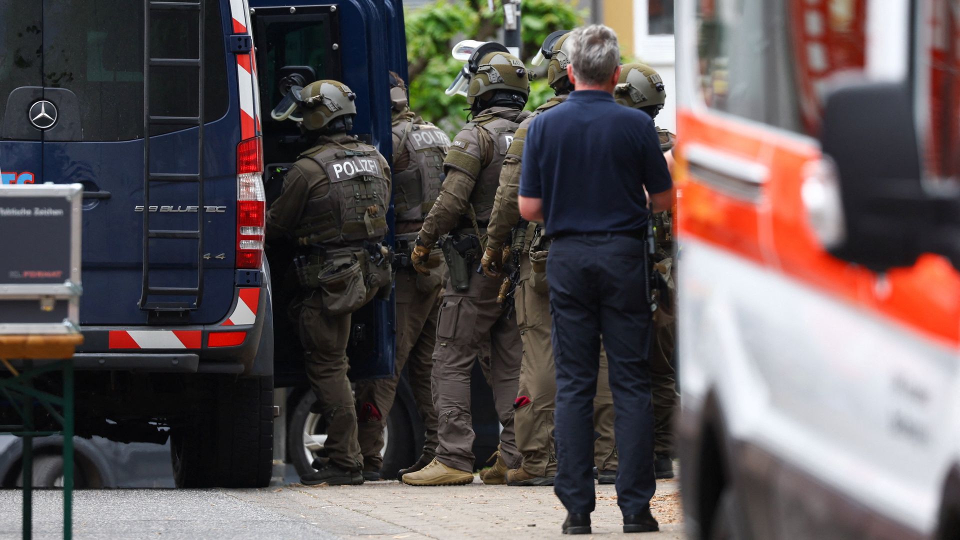 Napad na bank w Sinzig. Antyterroryści przypuścili szturm