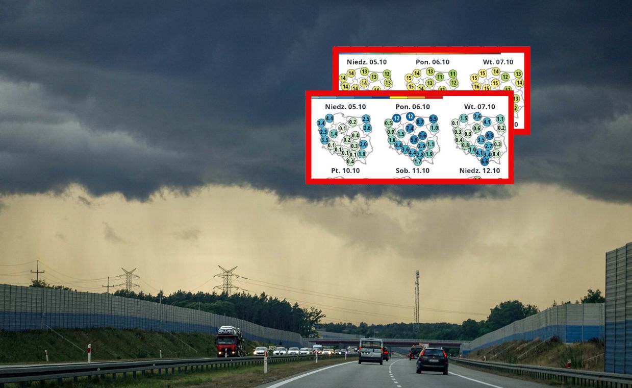 Miało być choćby 20 stopni. Jest najnowsza prognoza pogody