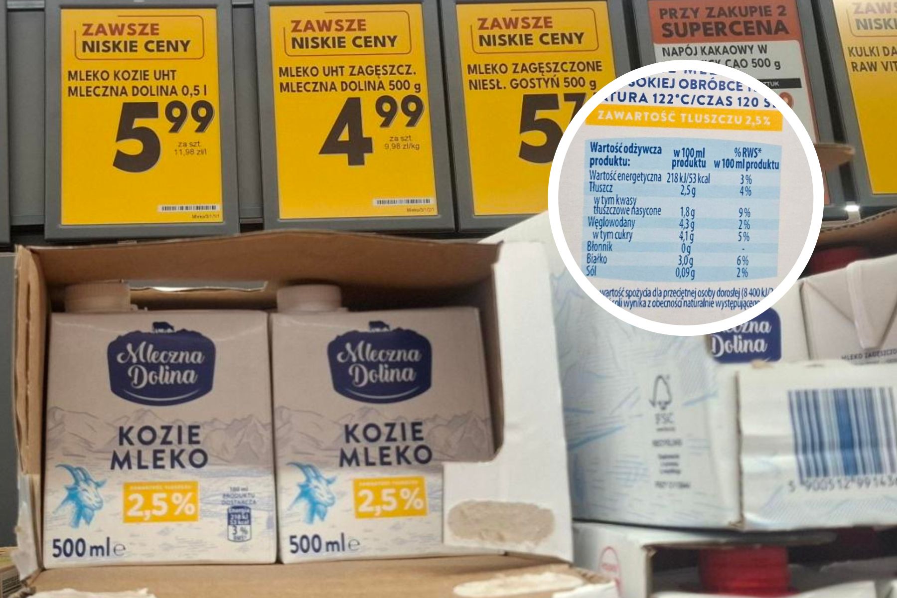 Jest lekkostrawne i ma mniej tłuszczu niż krowie mleko. Codziennie rano wlewam do kawy