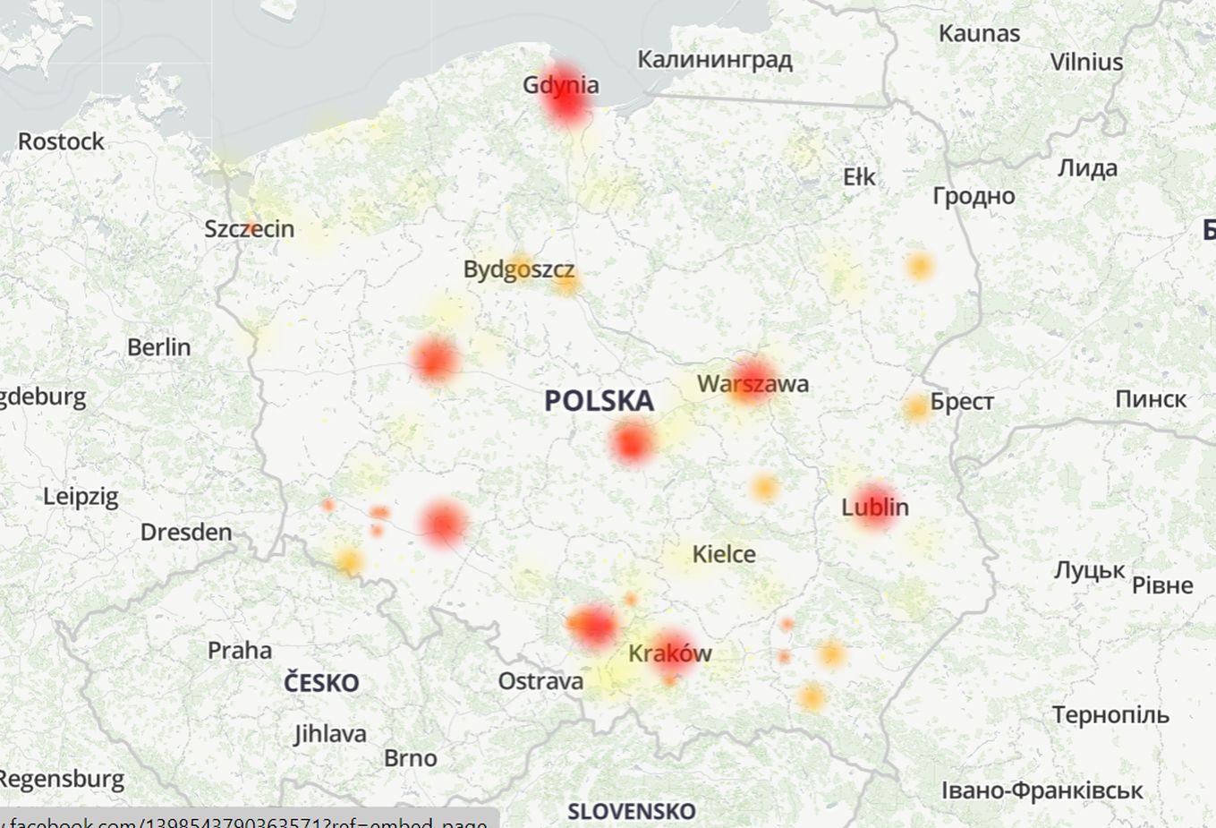 Kolejna awaria Facebooka. "Konto jest tymczasowo niedostępne"