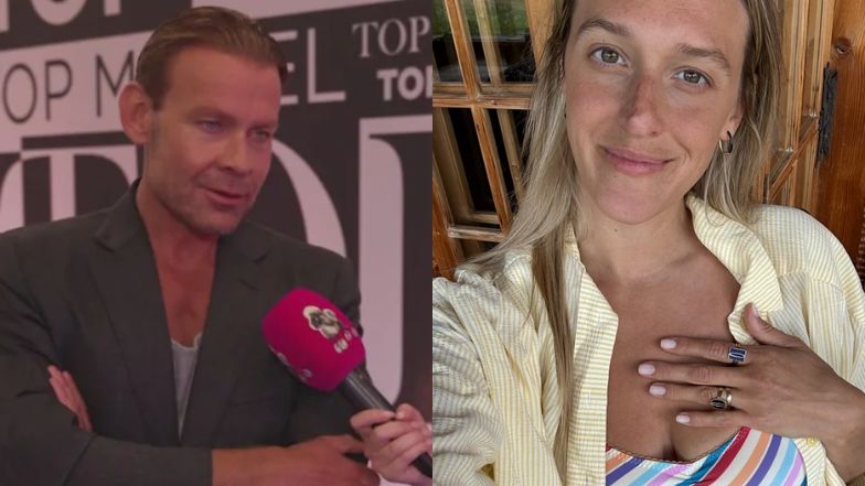 Aleksandra Żebrowska pokazuje zdjęcie, na którym prezentuje karmienie piersią i wbija szpilę Wolińskiemu: "ZAKRYWAJCIE SIĘ dziewczyny"