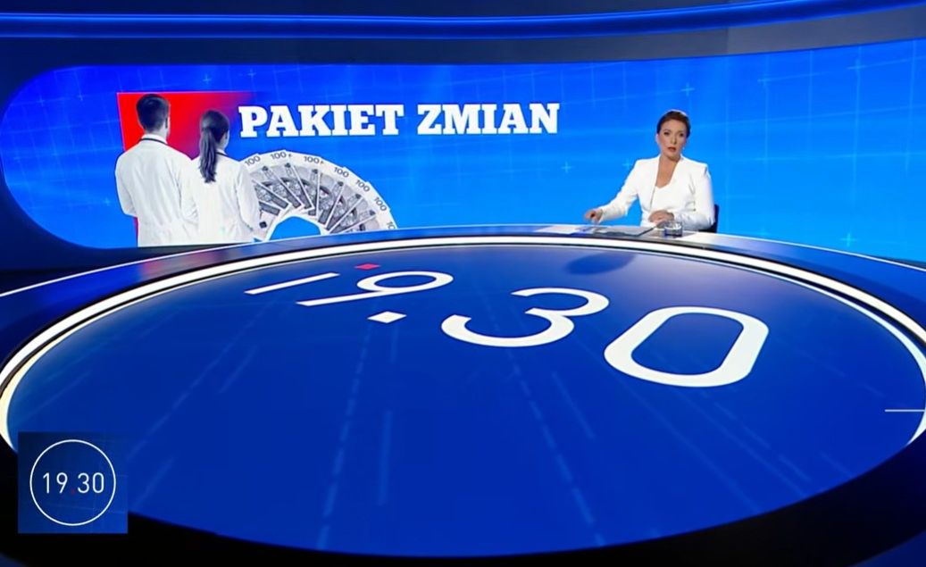 Zmiany w programie TVP "19.30". Chodzi o oprawę