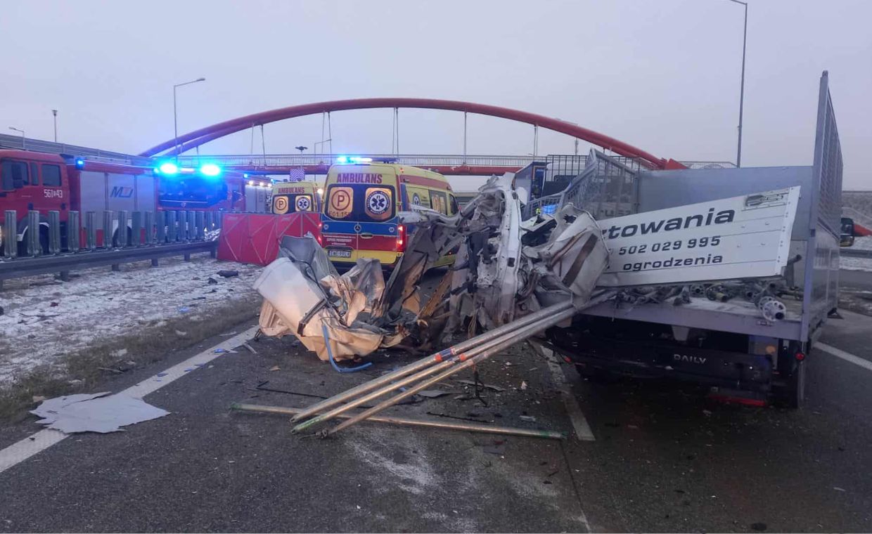 Tragedia na S8. W karambolu zginęły cztery osoby