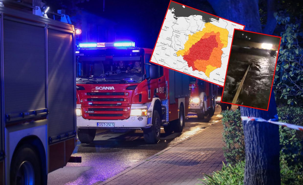 Niebezpieczny niż nad Polską. Tak było w nocy