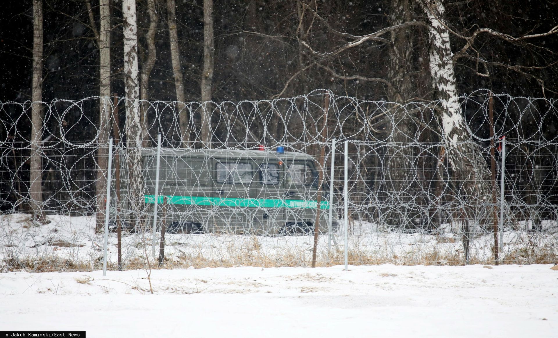 Incydent przy polsko-białoruskiej granicy. "Wzmożona aktywność"