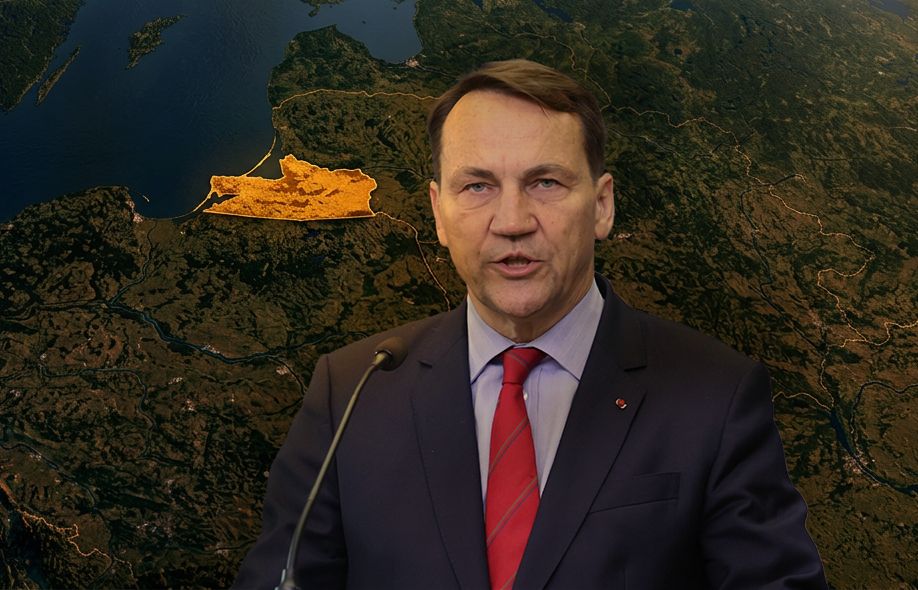 Radosław Sikorski głównym straszakiem kampanii wyborczej w Królewcu. Rosja mówi o blokadzie