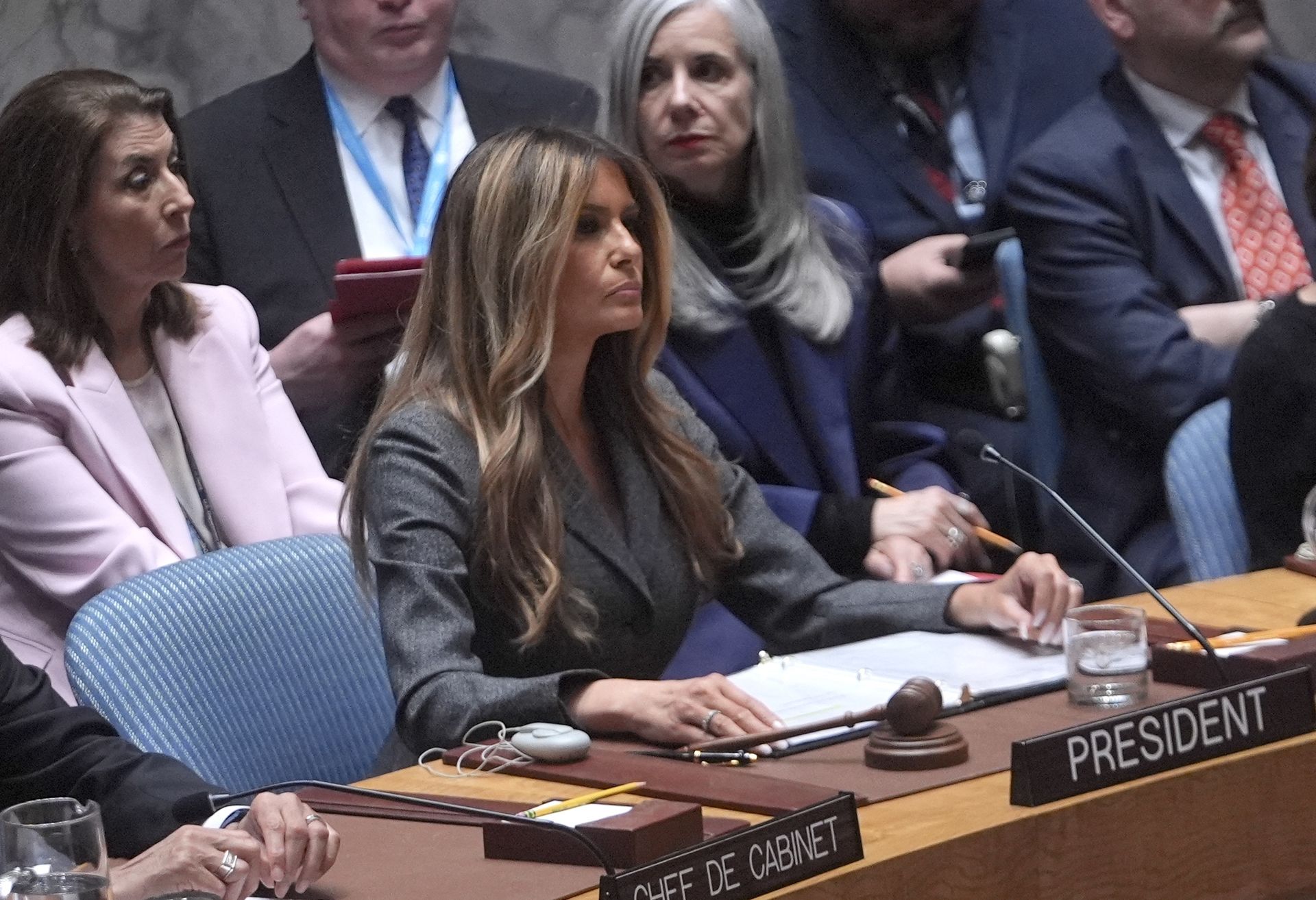 Posiedzenie RB ONZ. Przewodniczyła mu Melania Trump