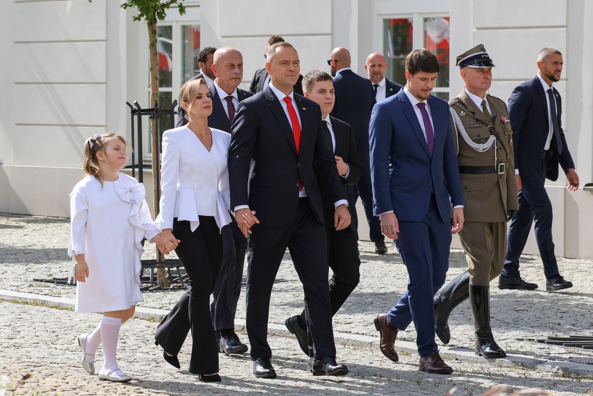 Pierwszy dzień szkoły córki prezydenta. Są zdjęcia