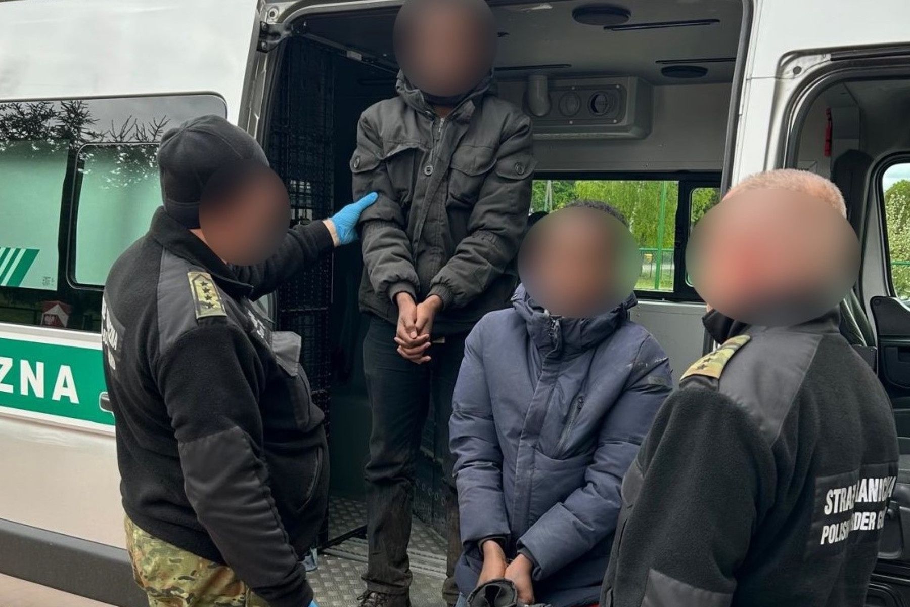 Oto zapasowy szlak migrantów. Omijają polską zaporę, łapią ich dopiero na Mazurach