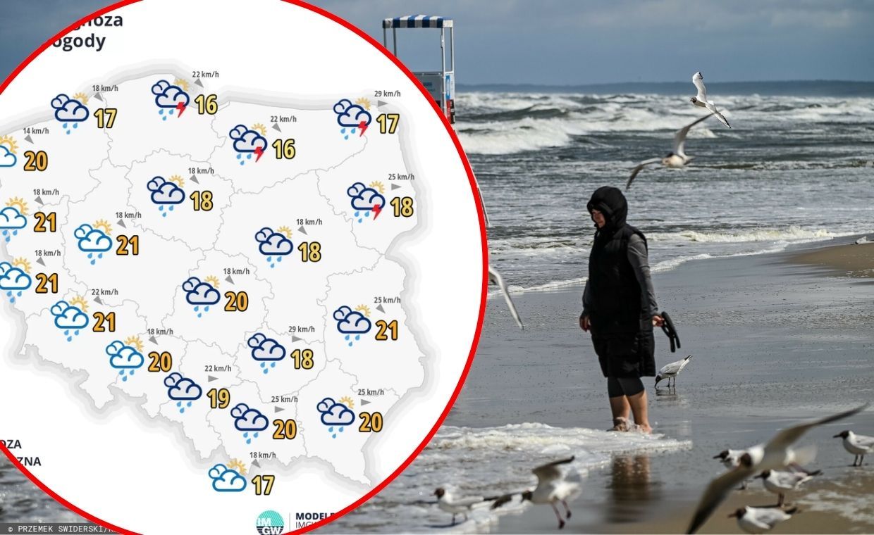 Prognoza nie zachwyca. Na Bałtyku możliwy sztorm