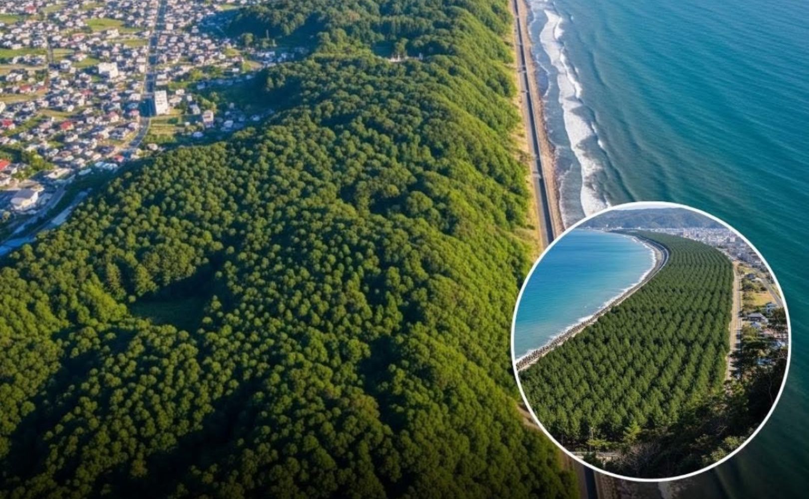 Wielki mur z milionami drzew ma zatrzymać tsunami. Unikatowy projekt