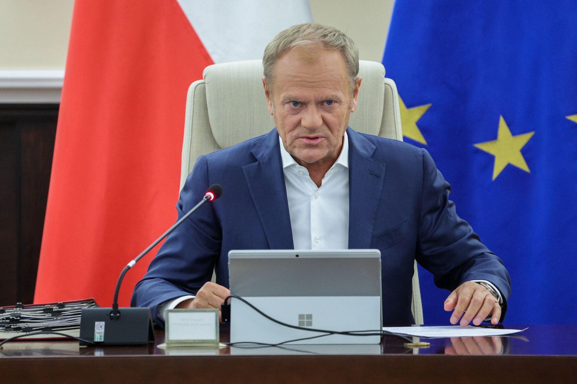 Simion poparł Nawrockiego. Tusk: Rosja się cieszy