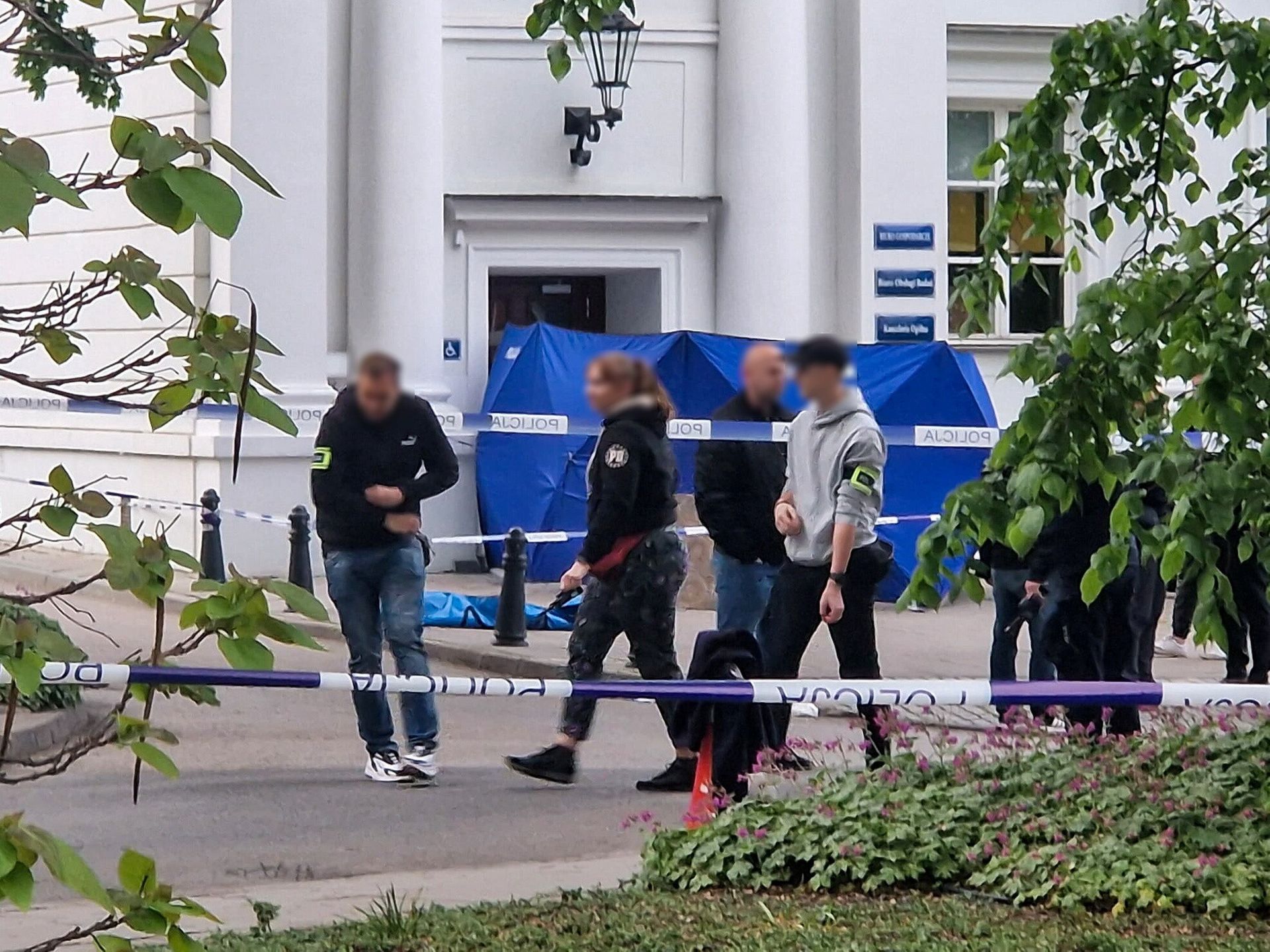 Brutalny mord na Uniwersytecie Warszawskim. "Wykładu nie dokończono"