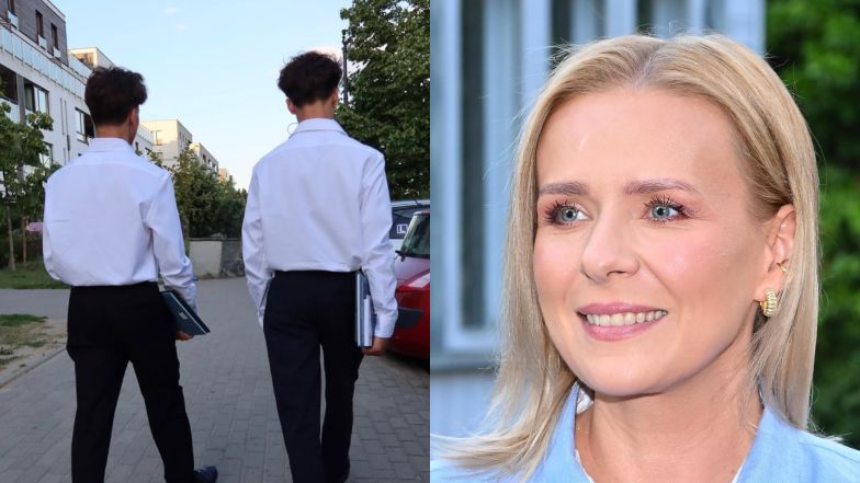 Pękająca z dumy Aneta Zając chwali się ROSŁYMI SYNAMI, którzy właśnie skończyli podstawówkę. Nieźle wyrośli? (FOTO)