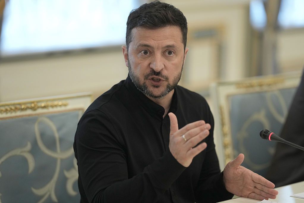 Zełenski odpowiada Trumpowi. "Putin to morderca, nie dziecko"