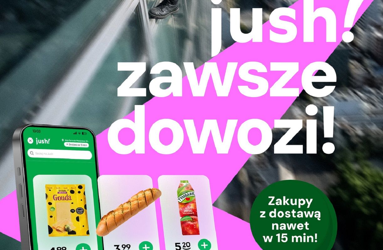 Żabka Jush "zawsze dowozi". Największa w historii kampania