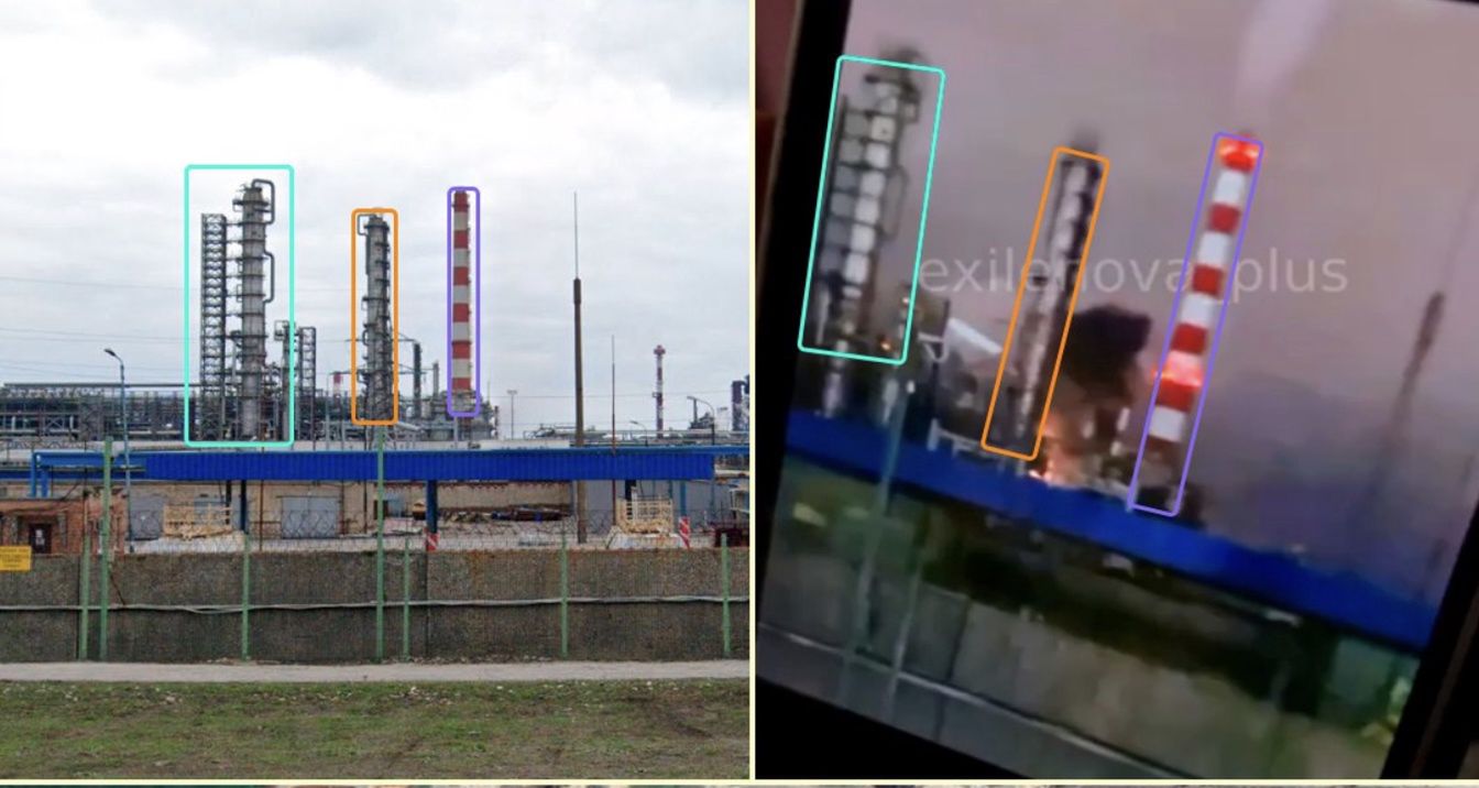 Rafinerie na celowniku Ukrainy. Rosja potwierdza