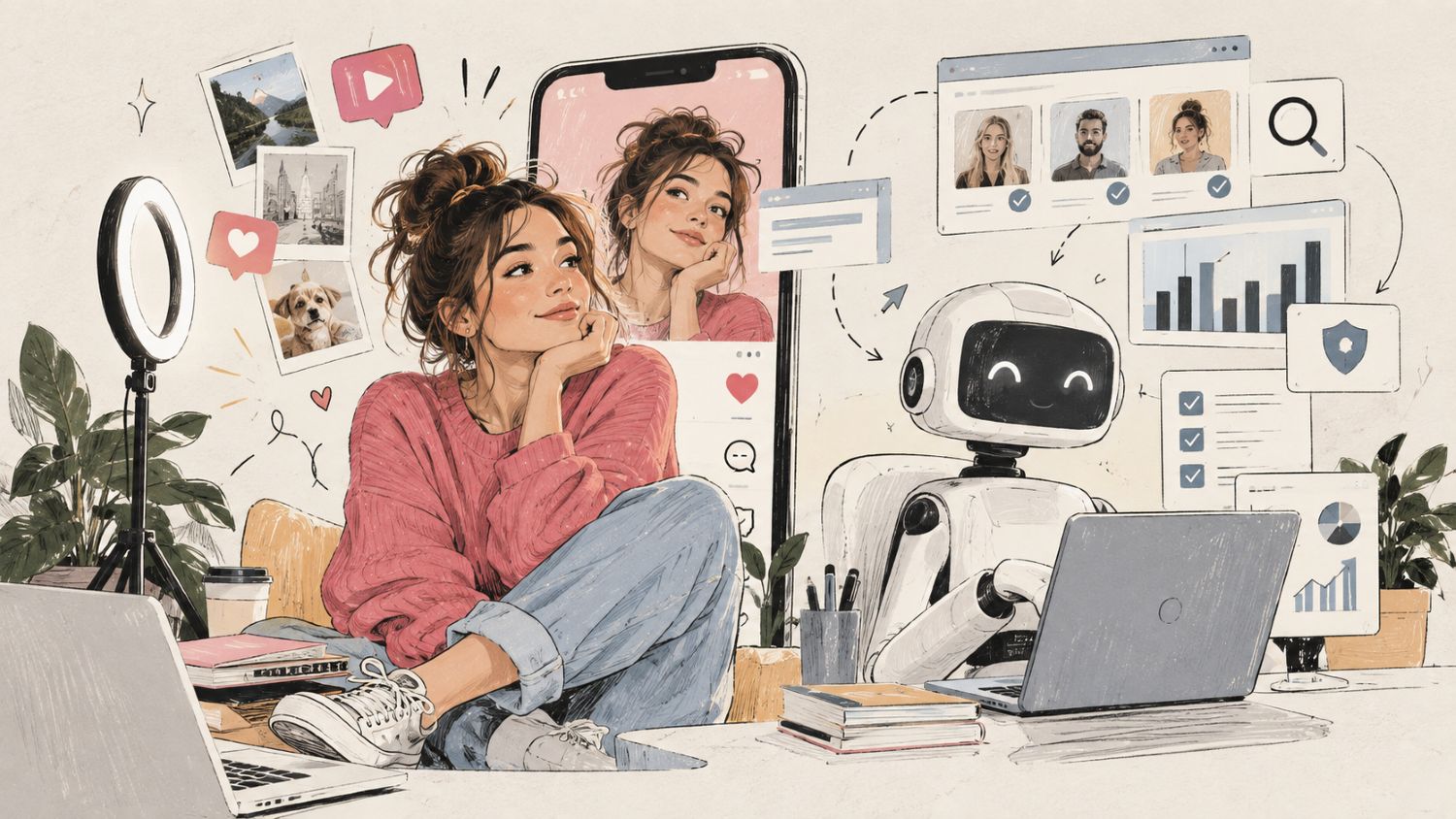 Automatyzacja w influencer marketingu. Gdzie technologia może zastąpić człowieka?