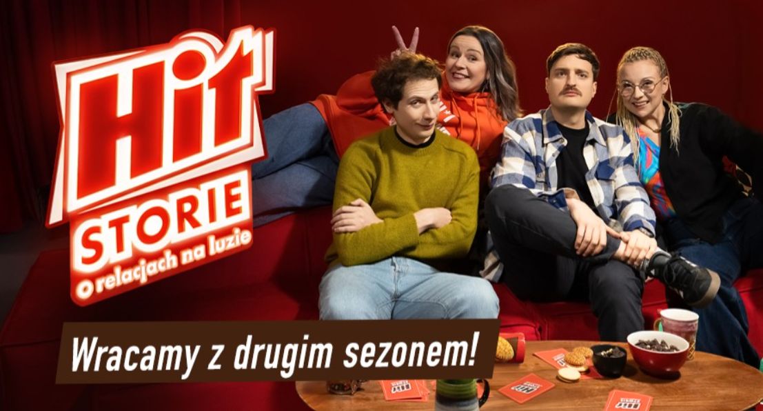 Ewa Błachnio i Czarek Sikora reklamują ciastka Hit