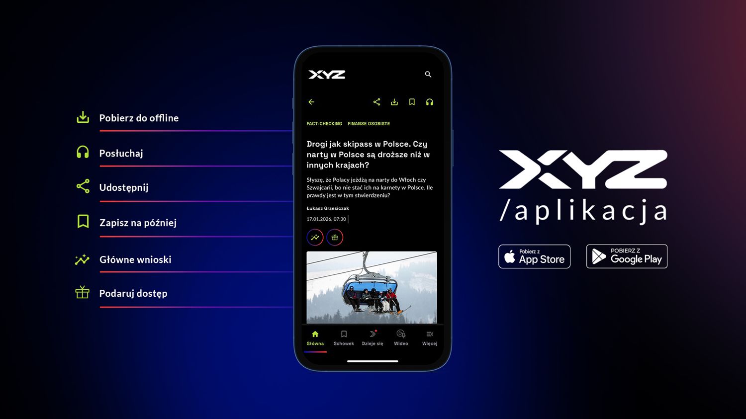 XYZ rusza z aplikacją mobilną. "Największy jednostkowy wydatek w historii serwisu" [TYLKO U NAS]