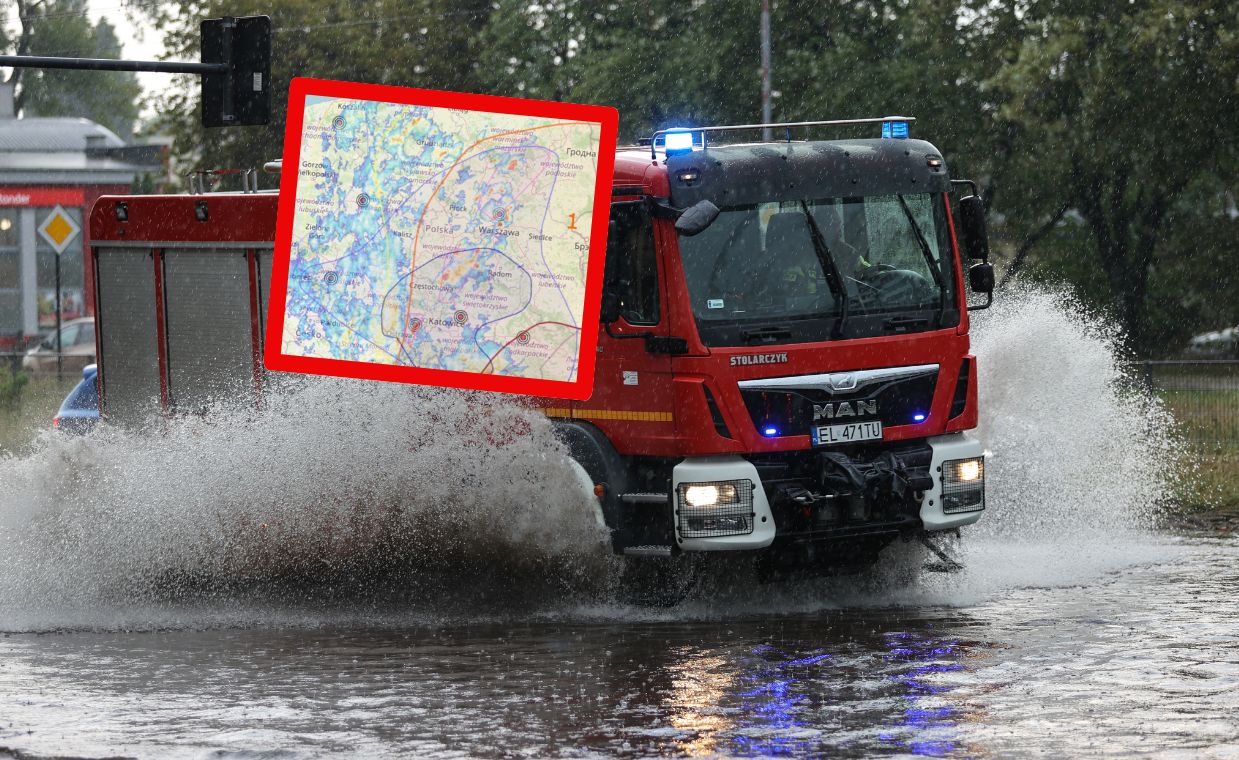 Dynamiczna sytuacja pogodowa na Śląsku. Jest ostrzeżenie