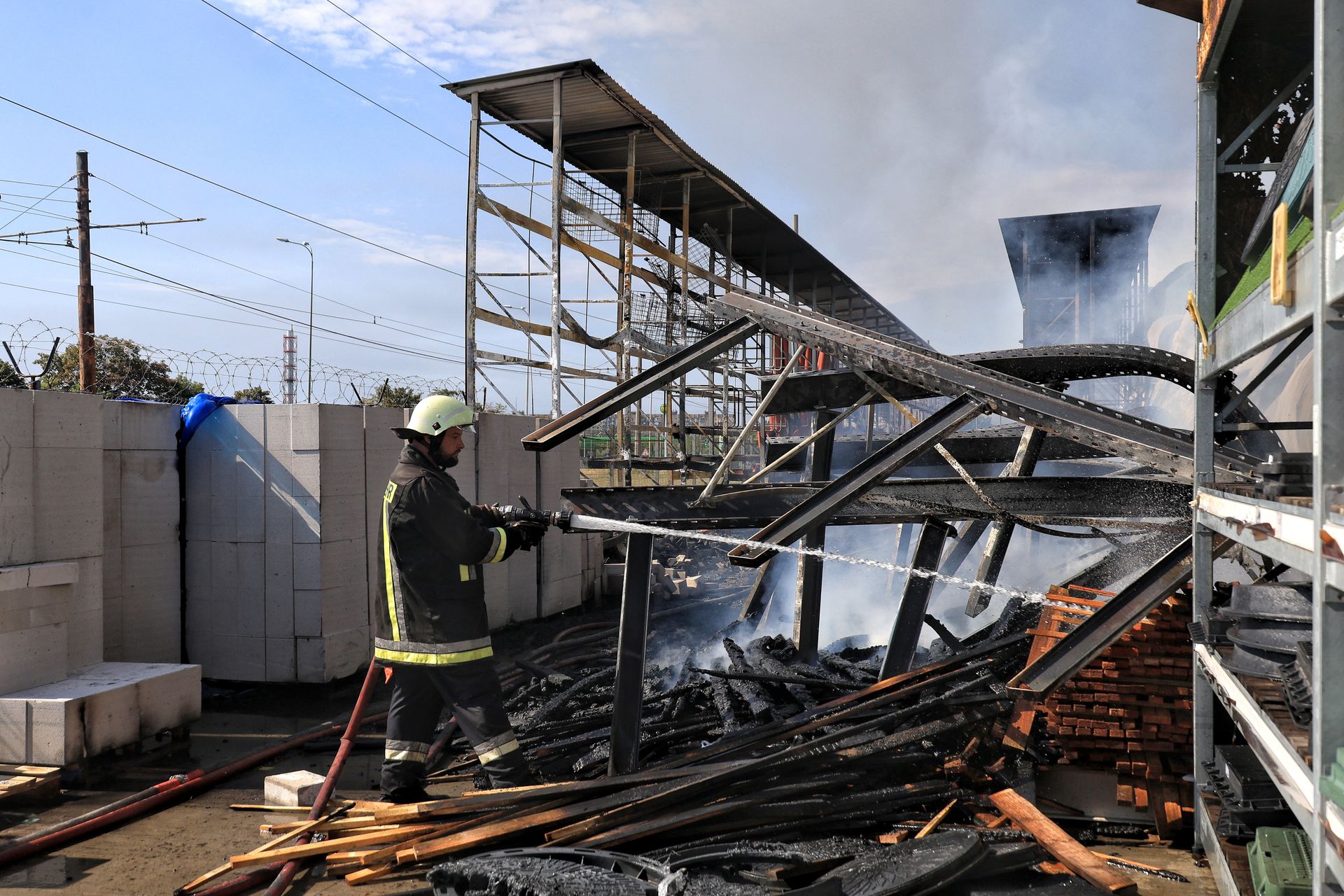 Rosyjski atak na Ukrainę. Ostrzał Kijowa, Odessy i Zaporoża, są ranni