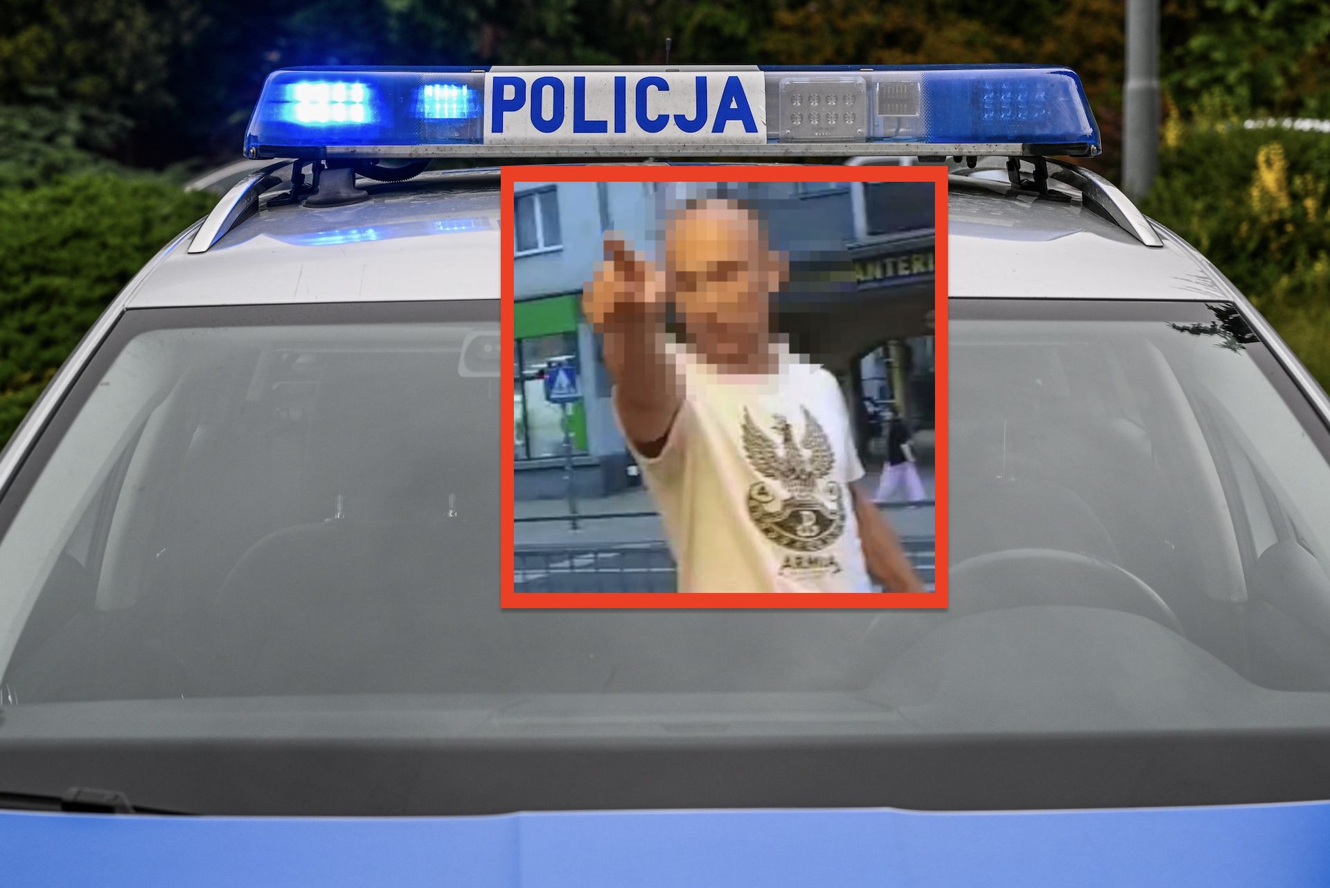 Szybka akcja policji. Napastnik odpowie za mowę nienawiści