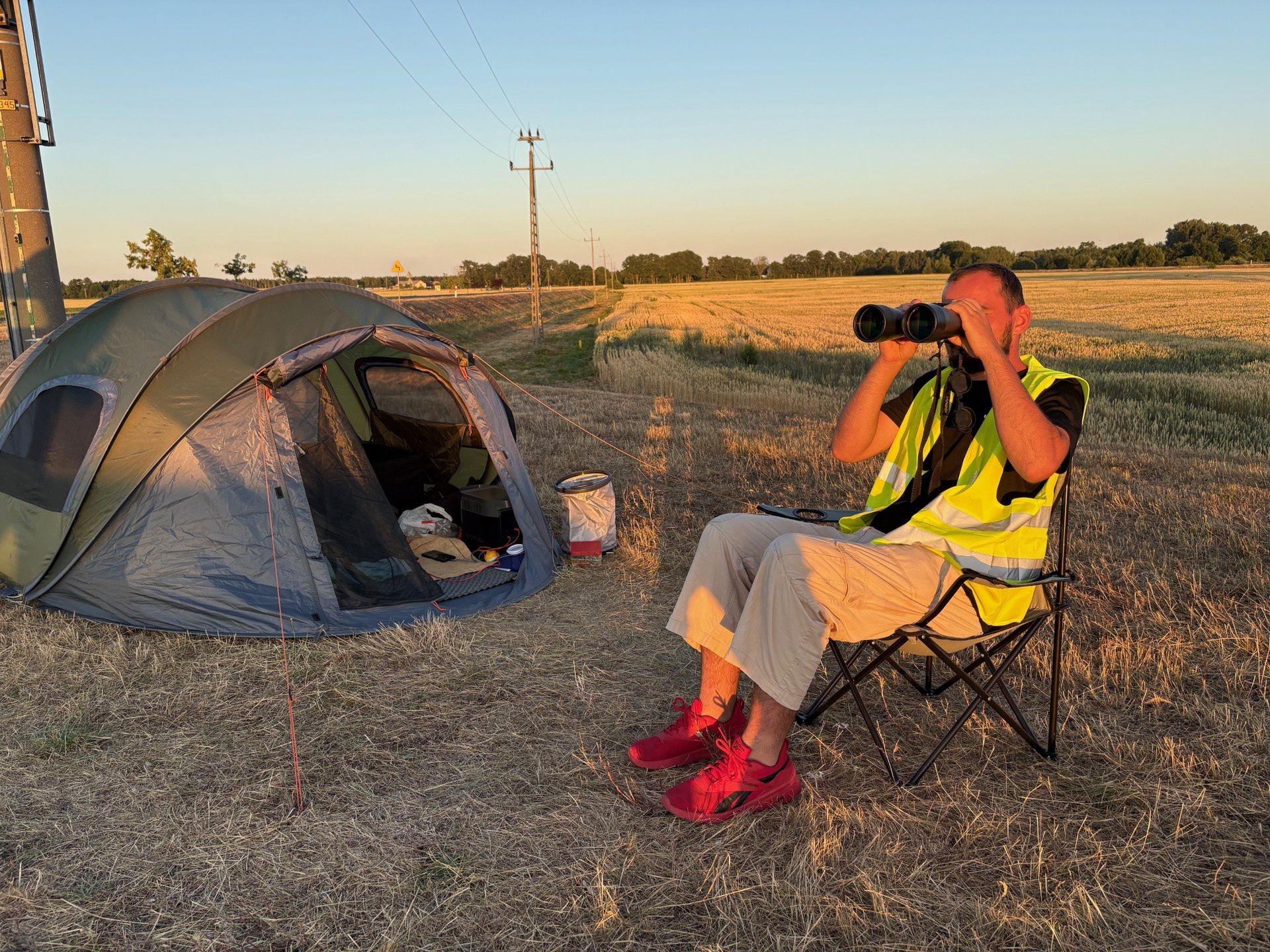 Oto najbardziej osamotniony patrol na granicy z Niemcami. Są gotowi do zatrzymań