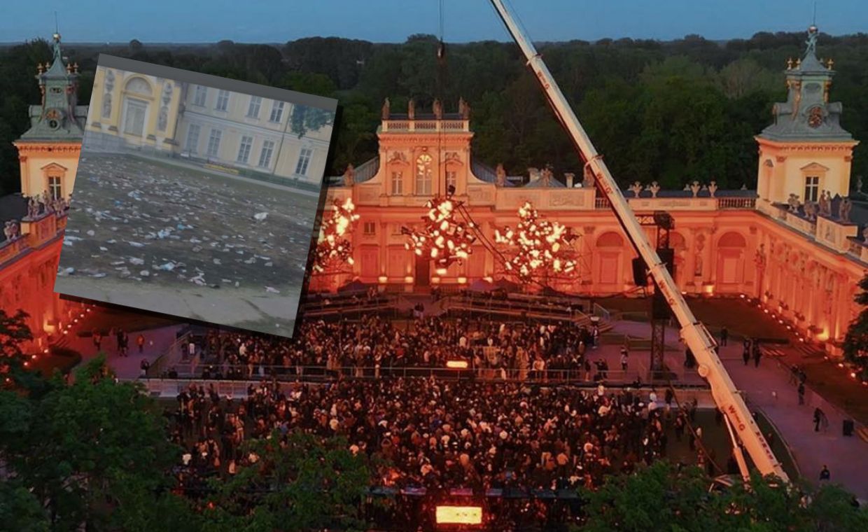 "Polska Ibiza" w Pałacu w Wilanowie. Lawina komentarzy po imprezie