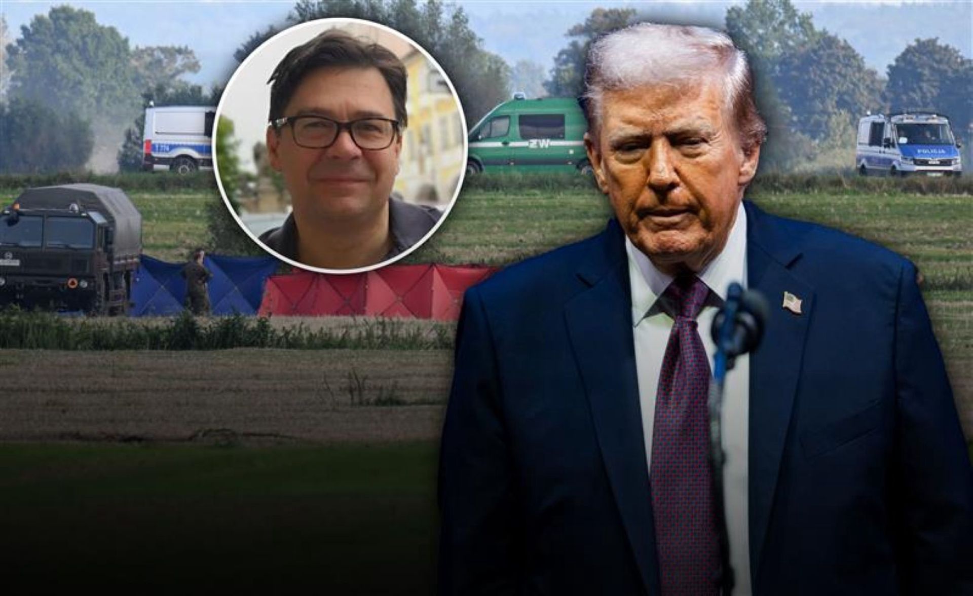 Rosyjskie drony nad Polską. "Nie mamy reakcji Białego Domu"