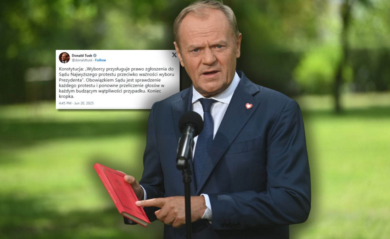 Papa znów cytuje konstytucję. "Koniec kropka"