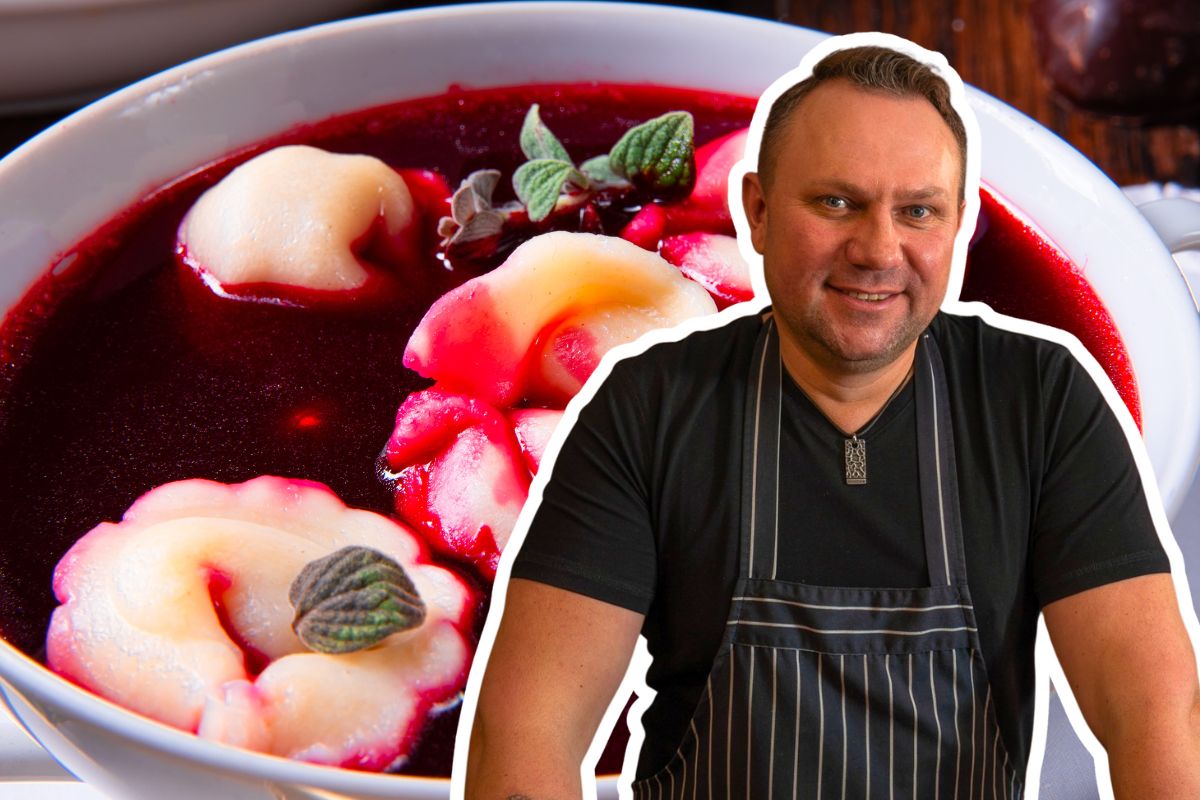 Strzelczyk obowiązkowo dorzuca do barszczu. Ma więcej smaku