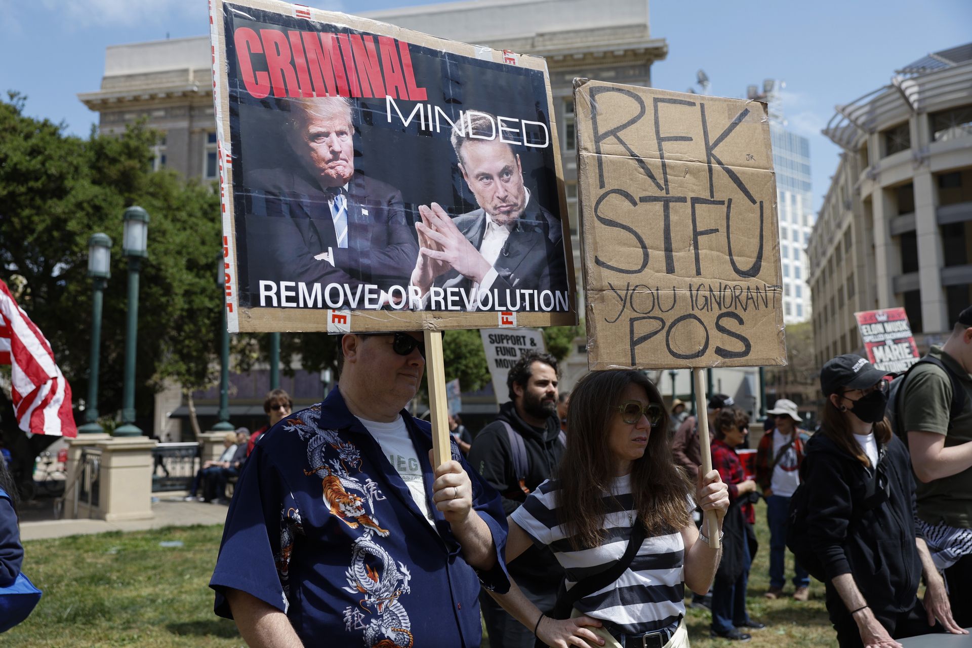 Protesty w USA. Ponad 800 manifestacji przeciwko polityce Trumpa