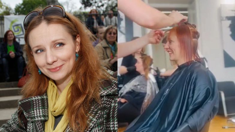 Ewelina Flinta zafundowała sobie ostre cięcie. Internauci są zachwyceni: "A co to za ruda nastolatka?"