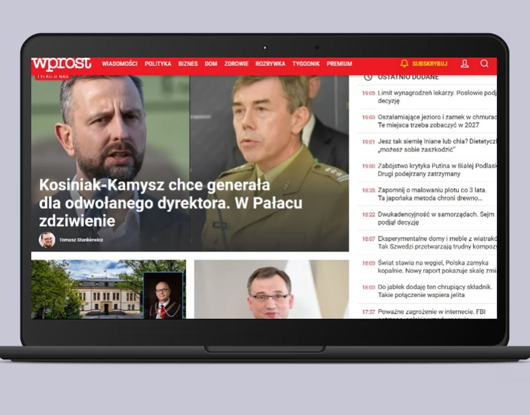 "Wprost" na czele tygodników opinii w internecie. wPolityce.pl i Niezalezna w górę