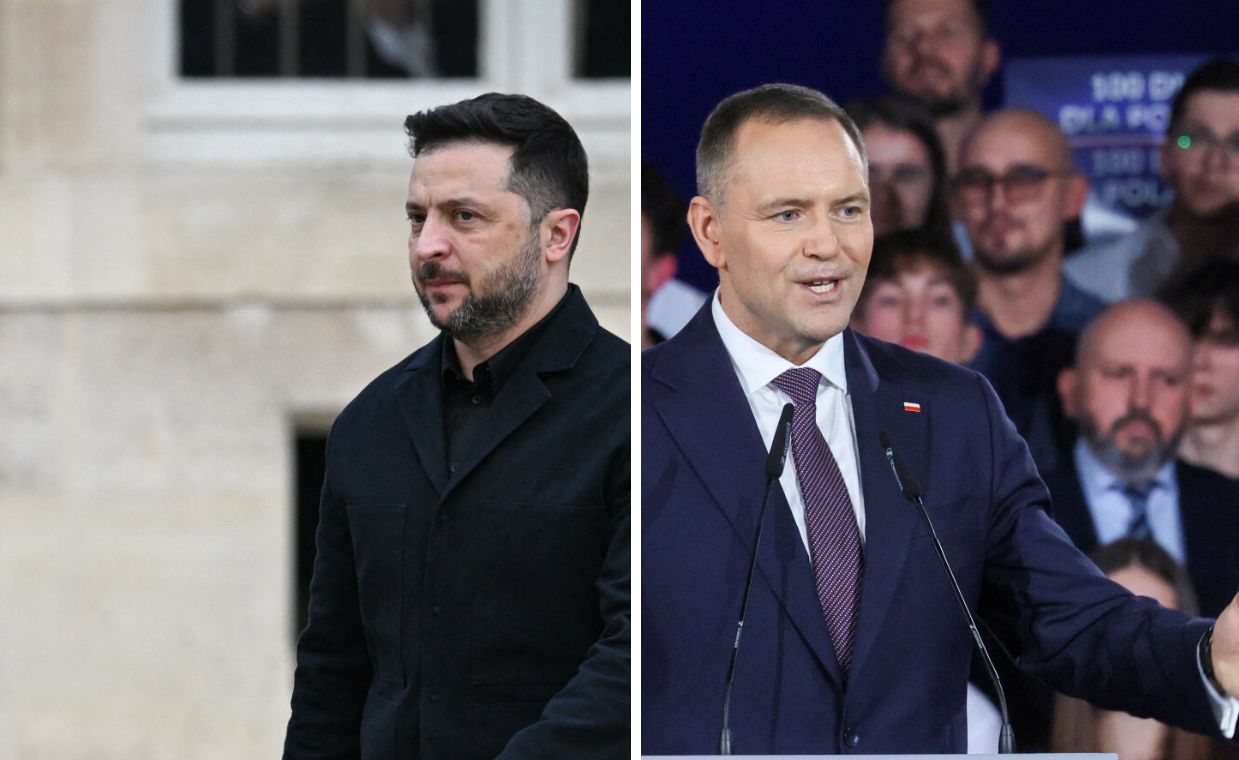 Nawrocki czy Zełenski? Kto jako pierwszy powinien złożyć wizytę?