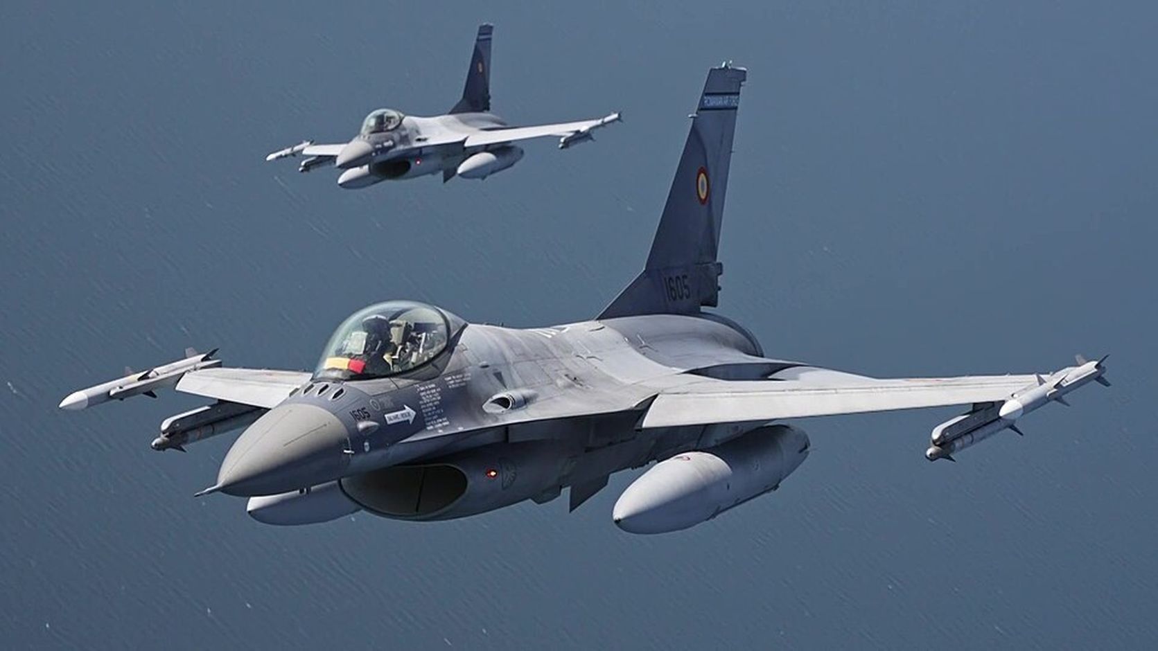Myśliwiec NATO zestrzelił ukraińskiego drona. Nie było innego wyjścia
