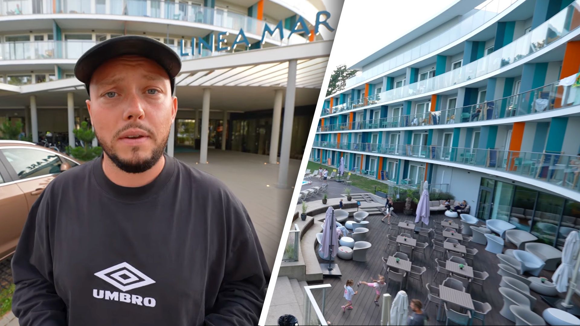 "Dziwnie z tą klimą". Książulo testuje kolejny hotel w Pobierowie